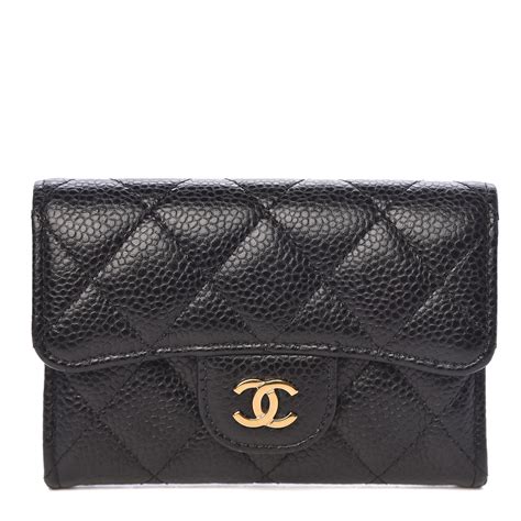 chanel caviar flap wallet price|Chanel Wallets & Card Holders .